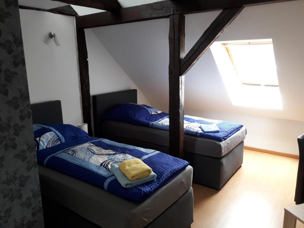 Pension Zum Holzwurm Wittenberge Exterior foto